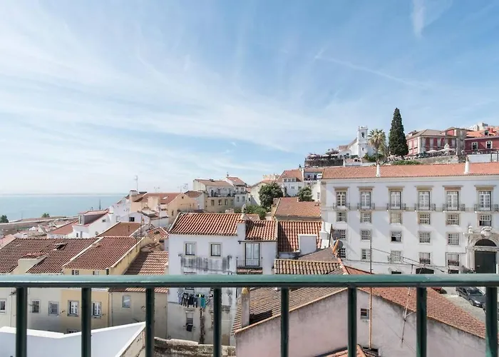 Appartement Alfama Stunning River And Historic Views 2bedrooms & 2bathrooms Ac Balcony 18th Century Building *