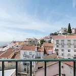 דירה Alfama Stunning River And Historic Views 2bedrooms & 2bathrooms Ac Balcony 18th Century Building *